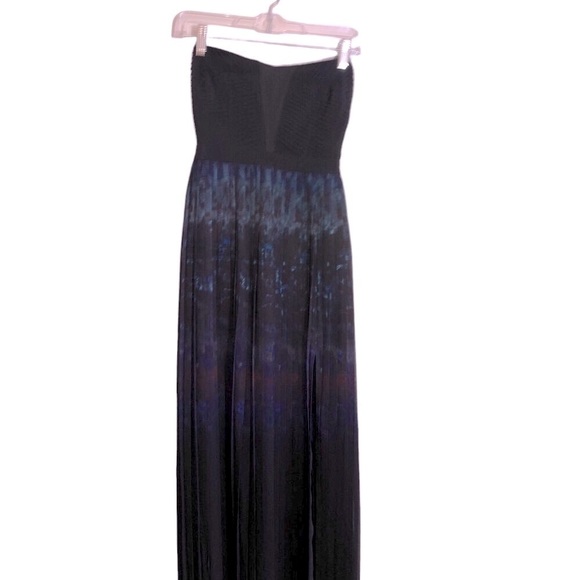 Silence & Noise Pleated Corset Maxi Dress 12 Days of Dresses Size XS - Picture 4 of 12